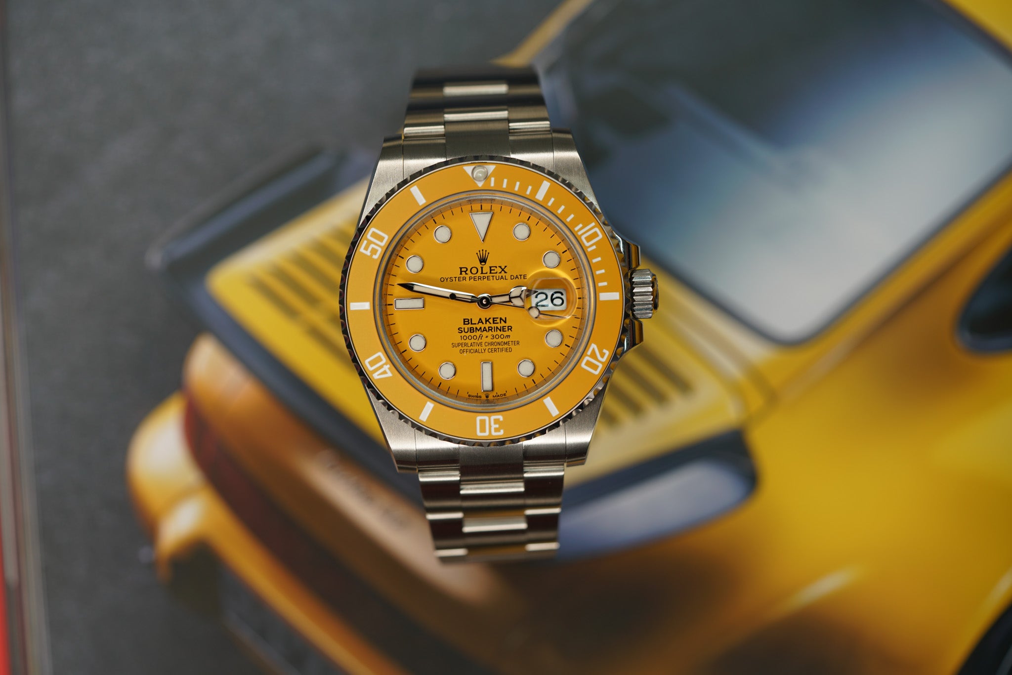 Submariner Date Yellow