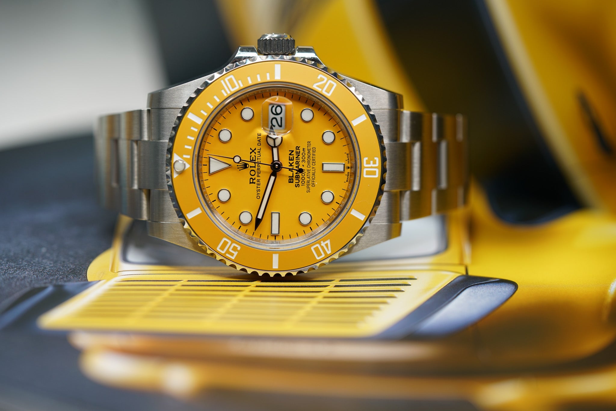 Submariner Date Yellow