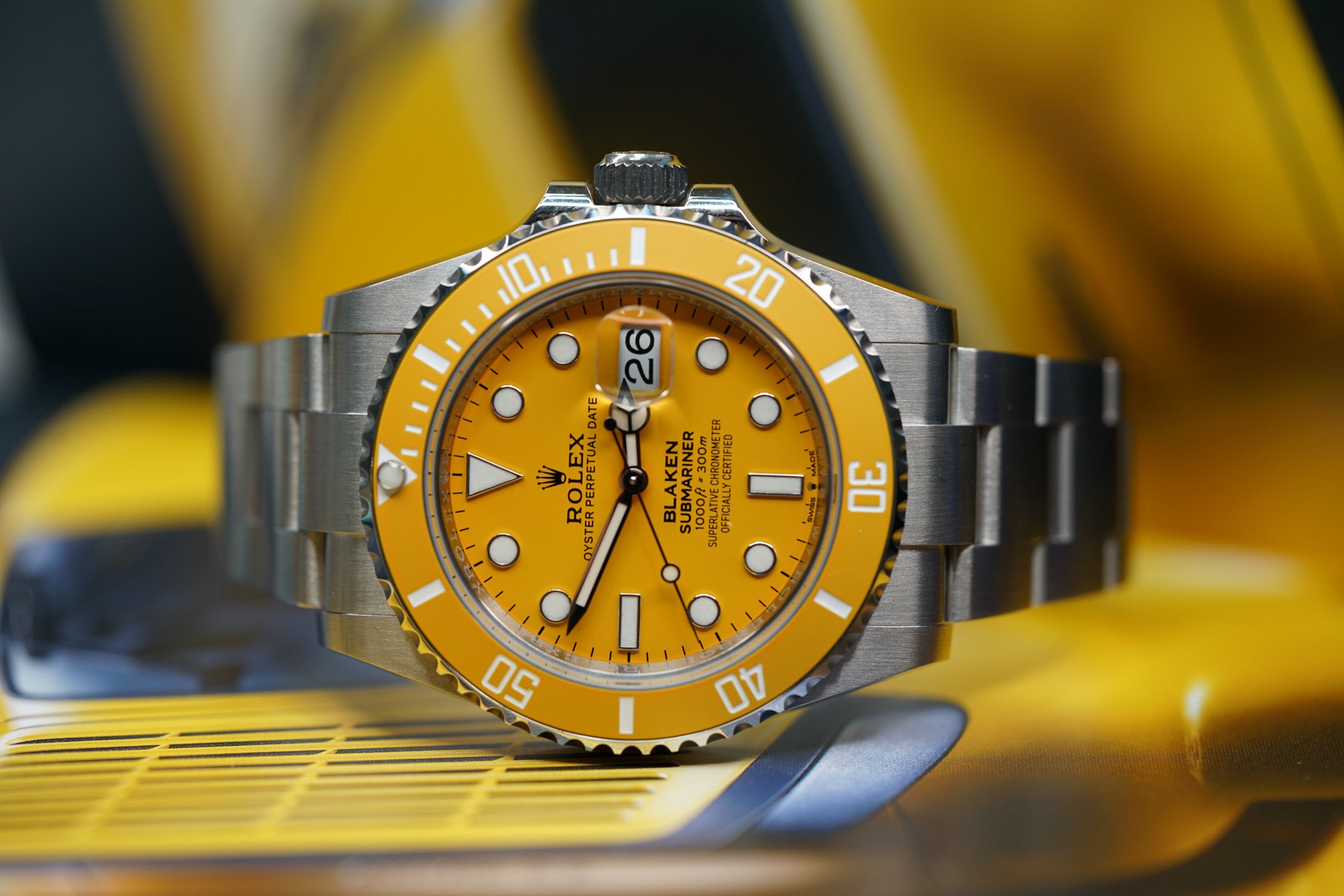 Submariner Date Yellow