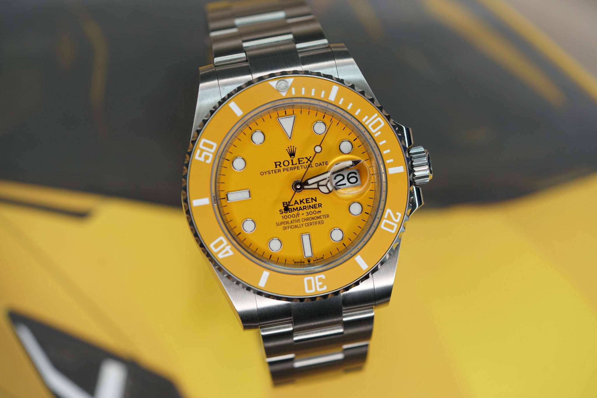 Submariner Date Yellow