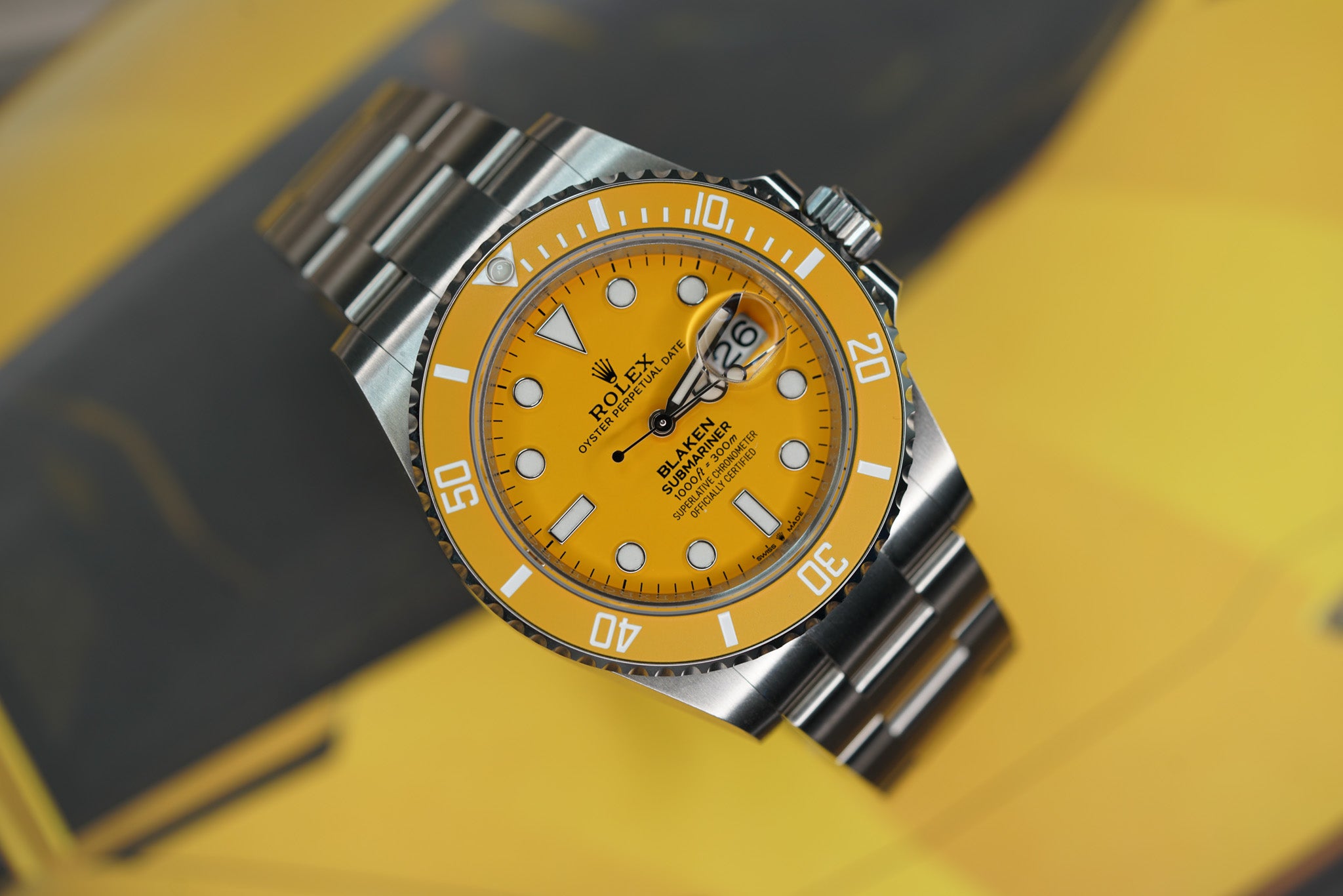 Submariner Date Yellow