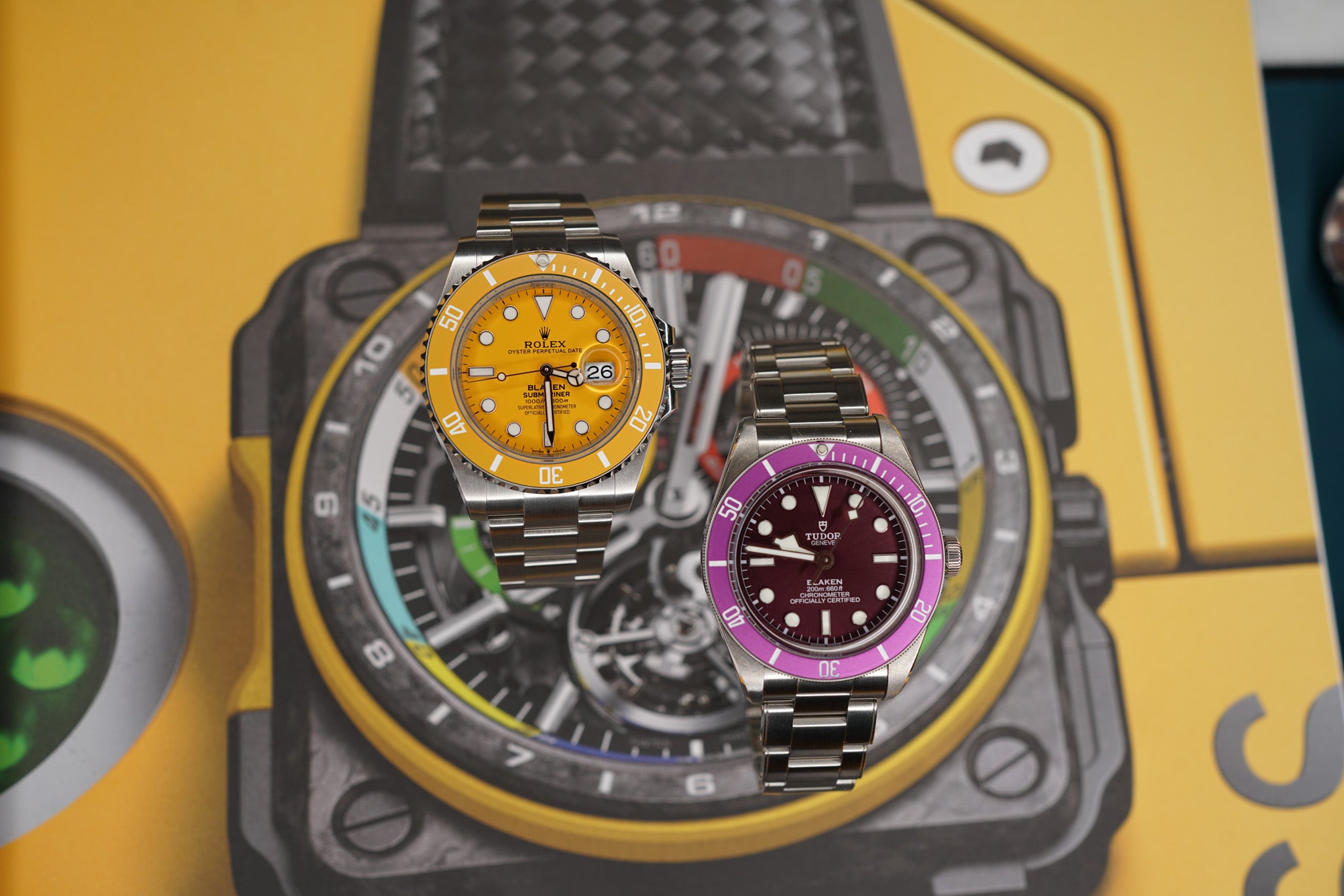Submariner Date Yellow