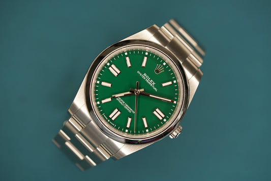 Oyster Perpetual 41mm Green Dial