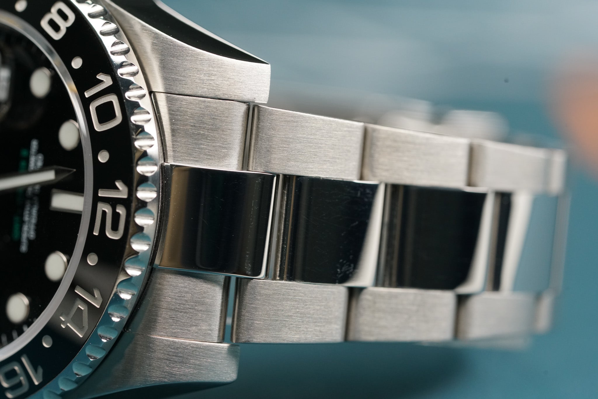 GMT Master ll Black Bezel 40mm Oyster