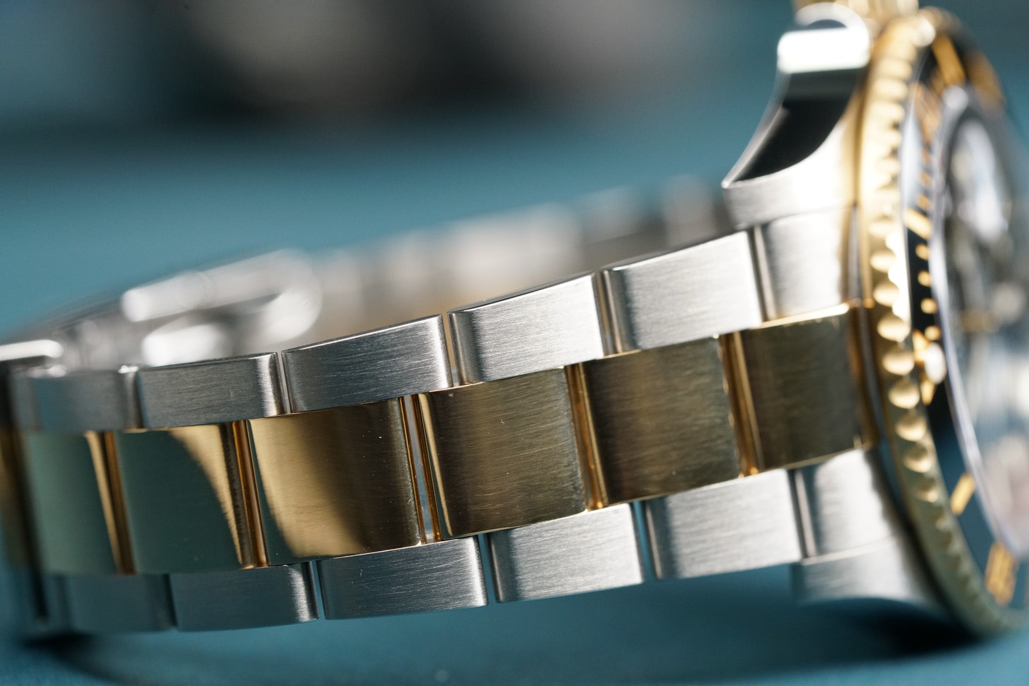 Submariner Date Black Bezel Two Tone Yellow Gold