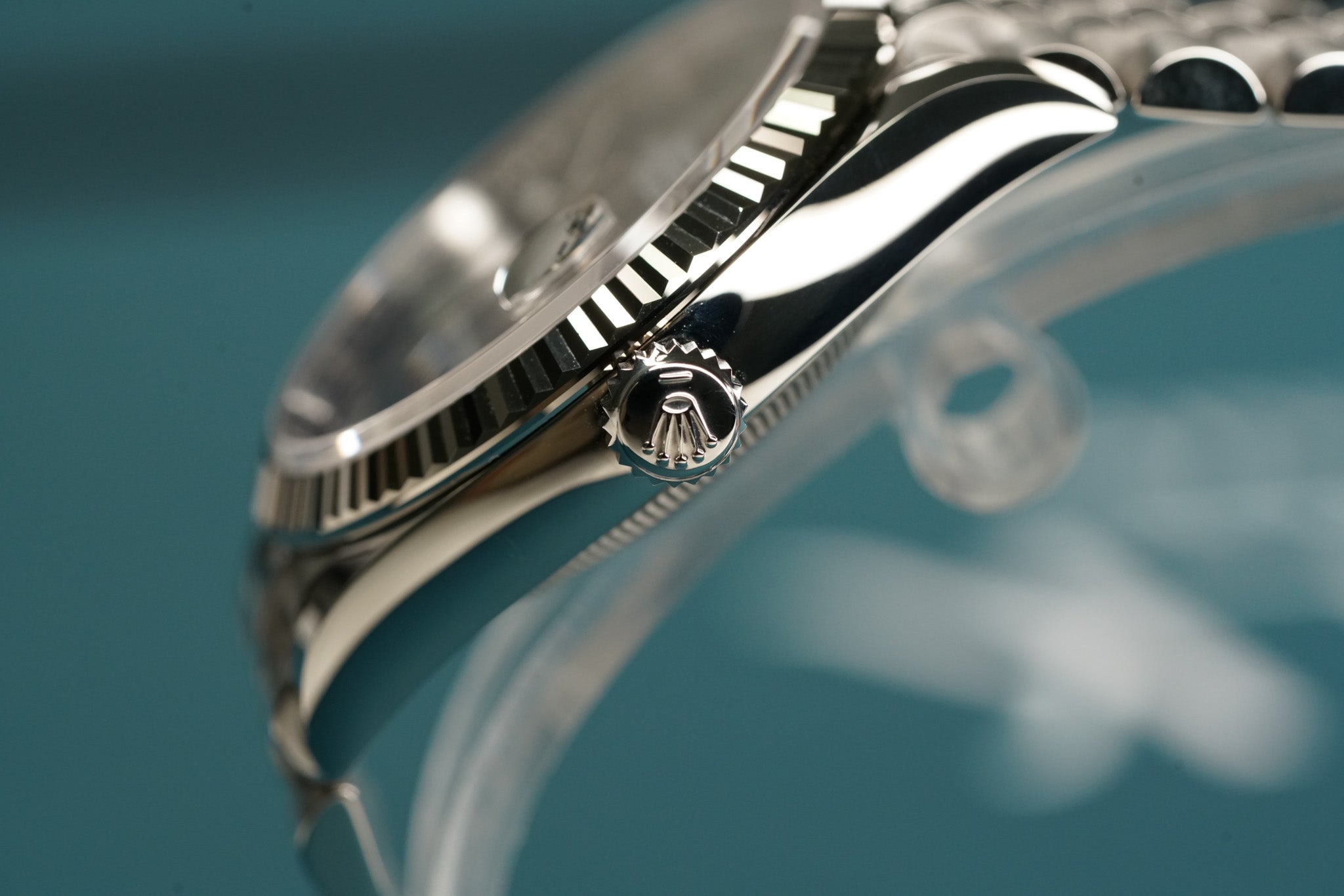 Datejust 36mm Wimbeldon Jubilee Bracelet Fluted Bezel