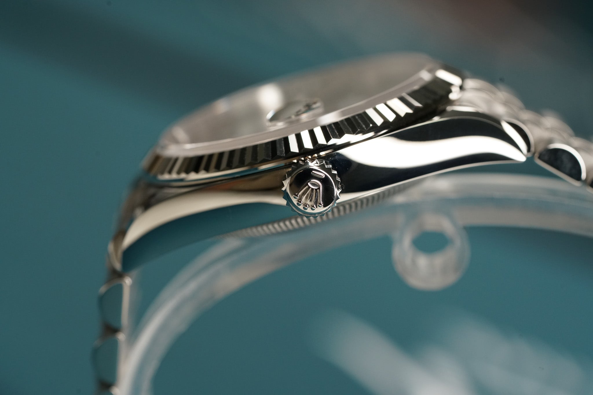 Datejust 36mm Wimbeldon Jubilee Bracelet Fluted Bezel