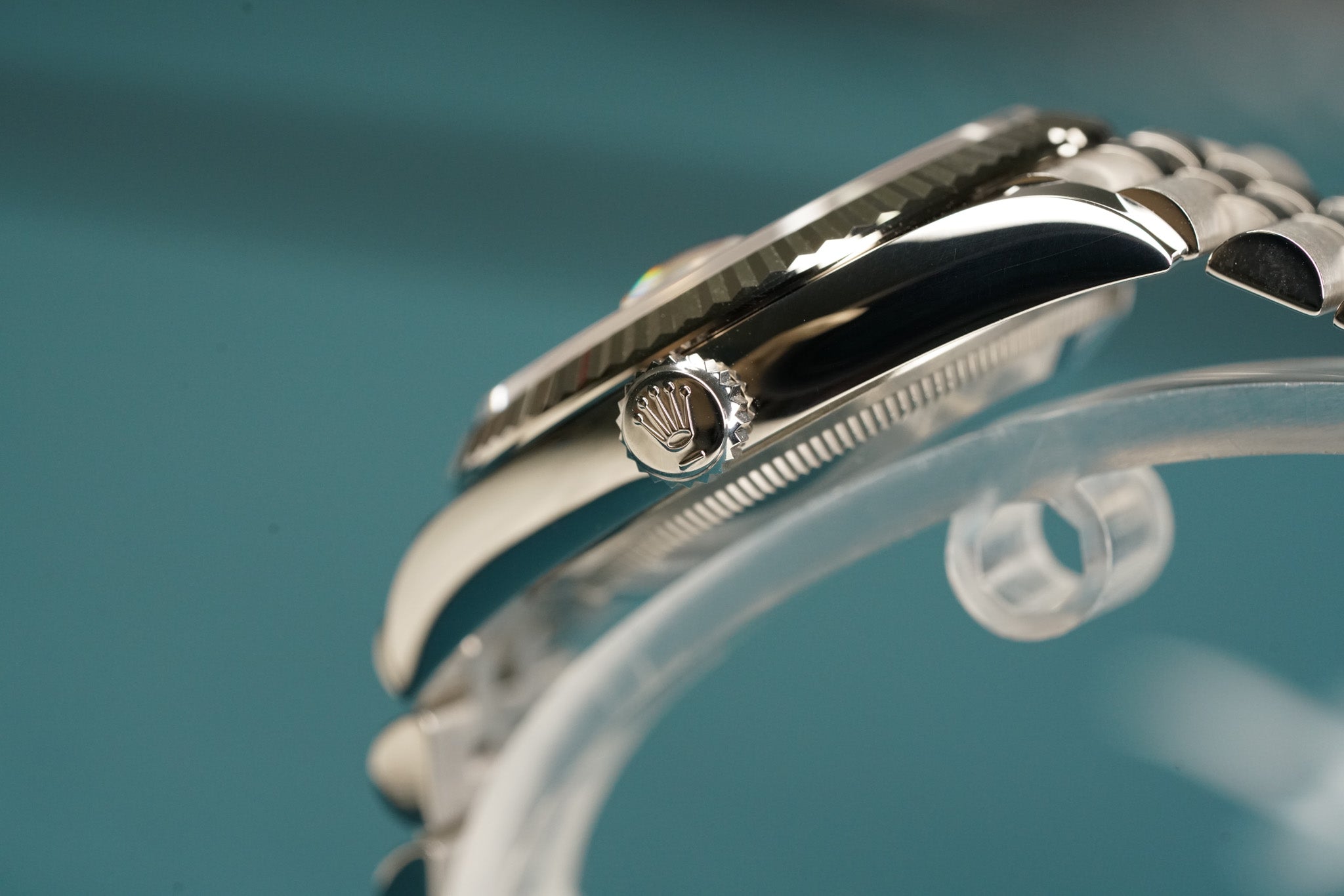 Datejust 36mm Wimbeldon Jubilee Bracelet Fluted Bezel