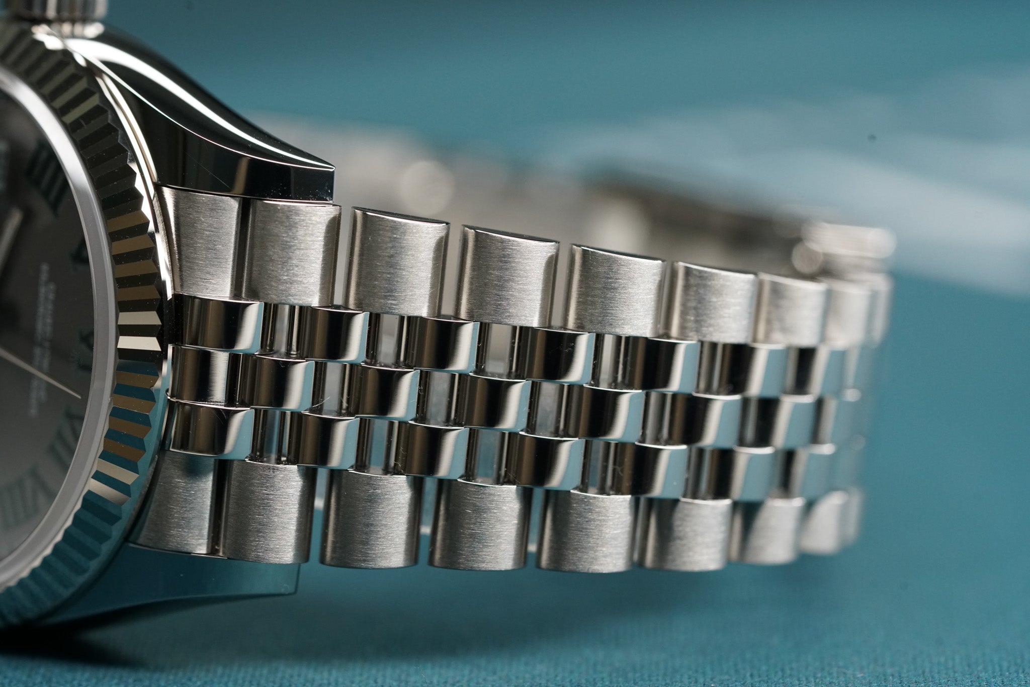 Datejust 36mm Wimbeldon Jubilee Bracelet Fluted Bezel