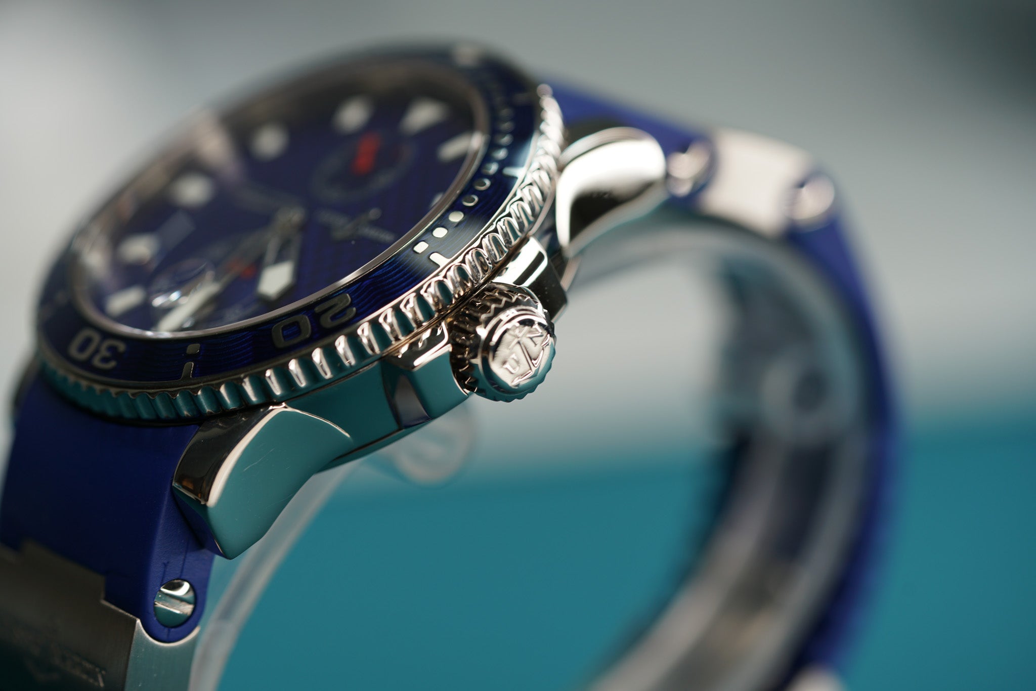 Maxi Marine White Gold Blue Strap