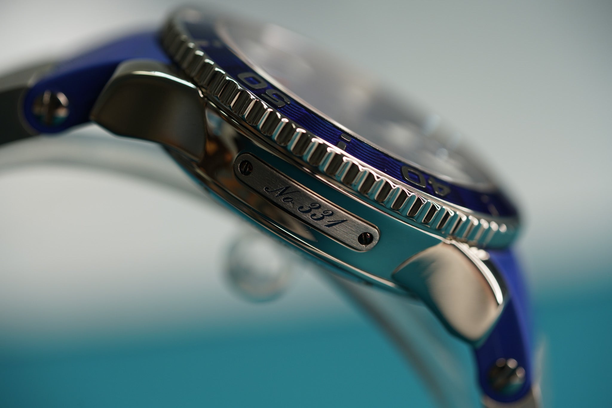 Maxi Marine White Gold Blue Strap