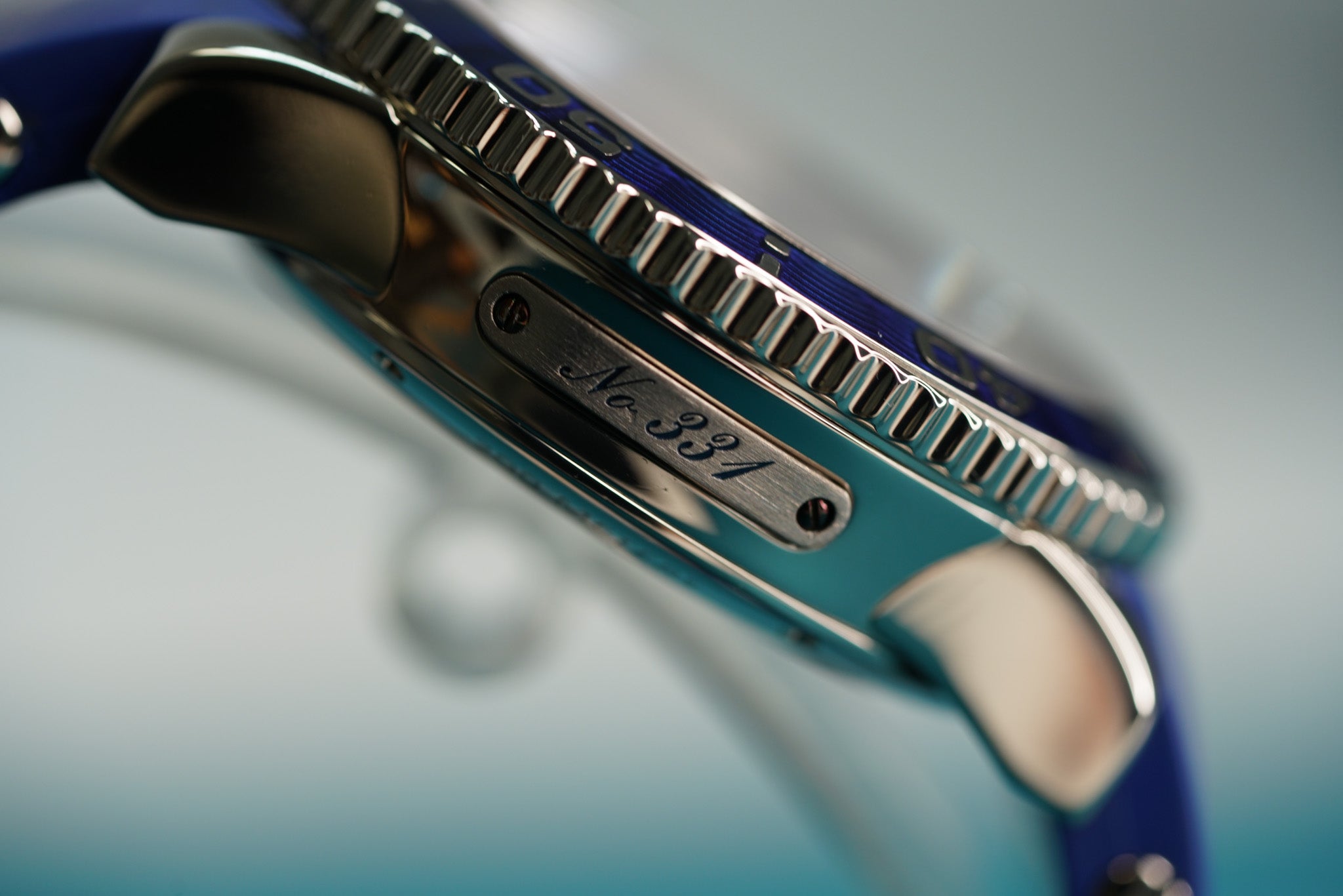 Maxi Marine White Gold Blue Strap