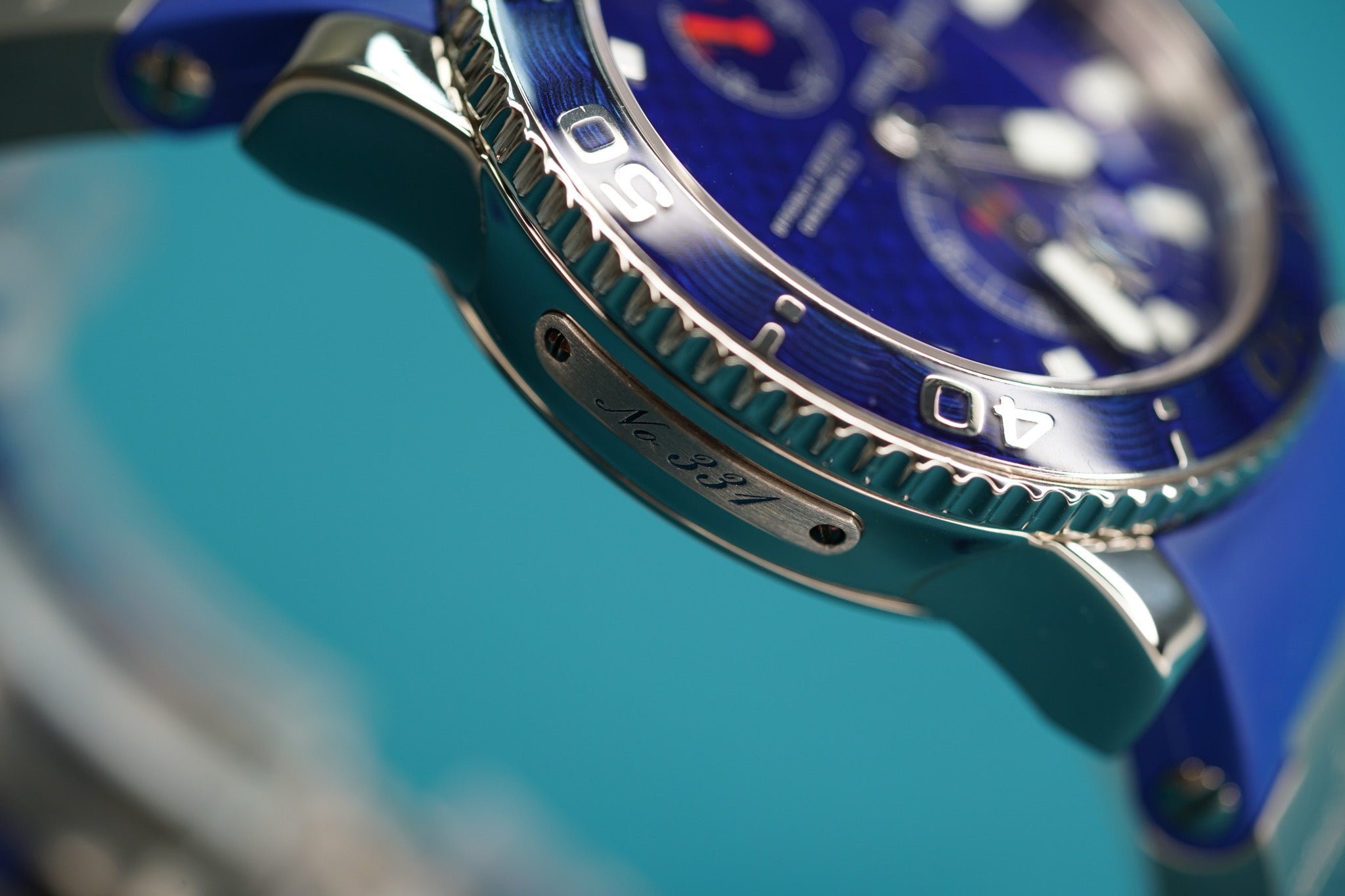 Maxi Marine White Gold Blue Strap