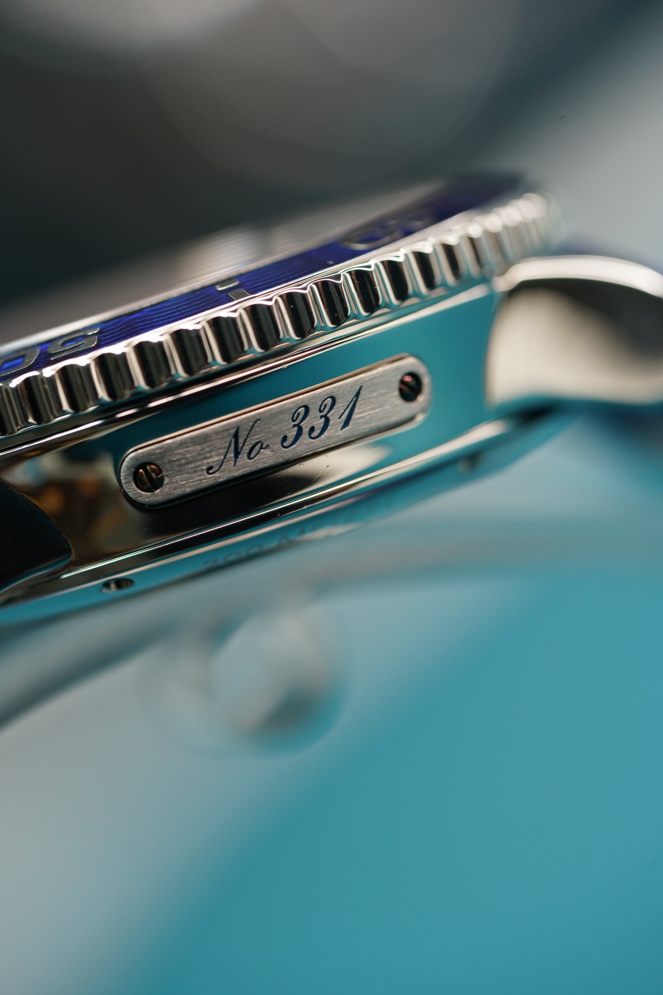 Maxi Marine White Gold Blue Strap