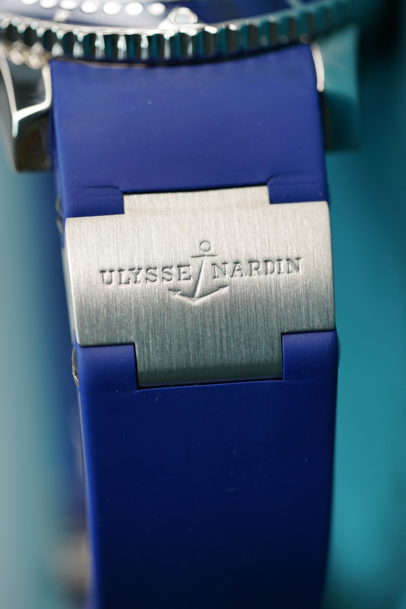 Maxi Marine White Gold Blue Strap