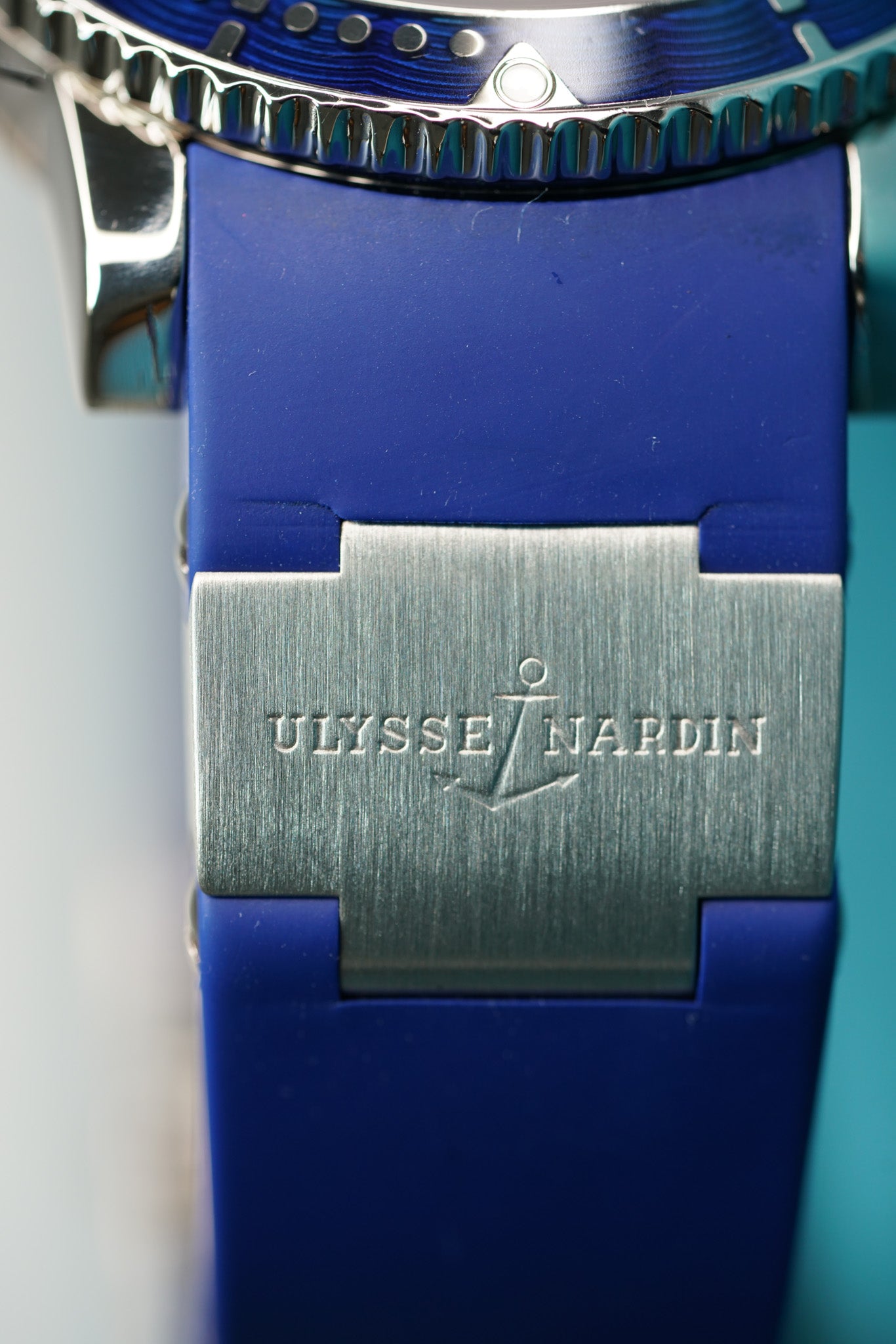 Maxi Marine White Gold Blue Strap