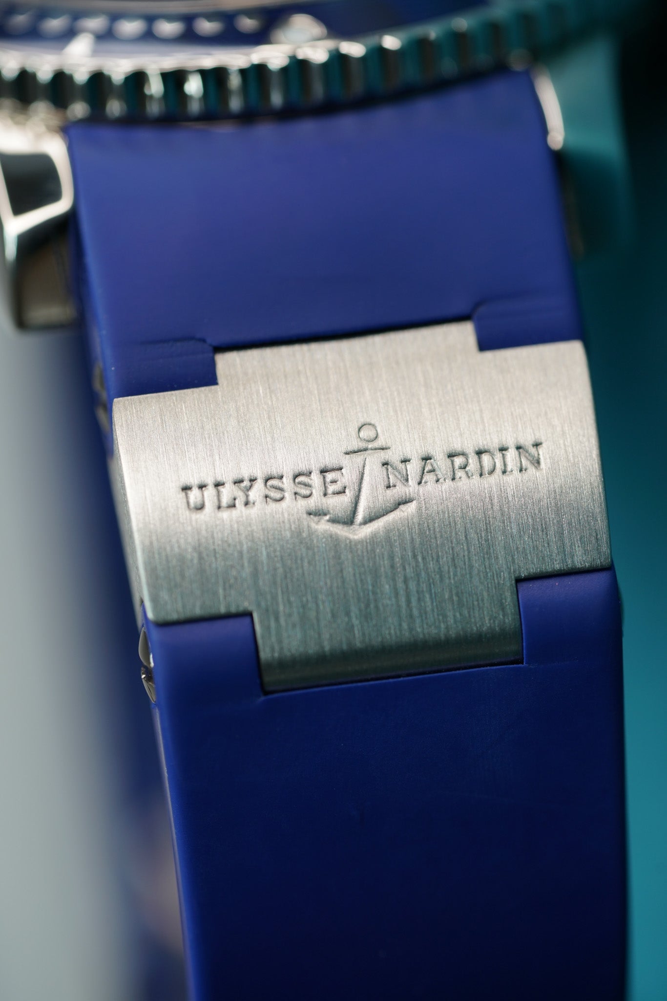 Maxi Marine White Gold Blue Strap