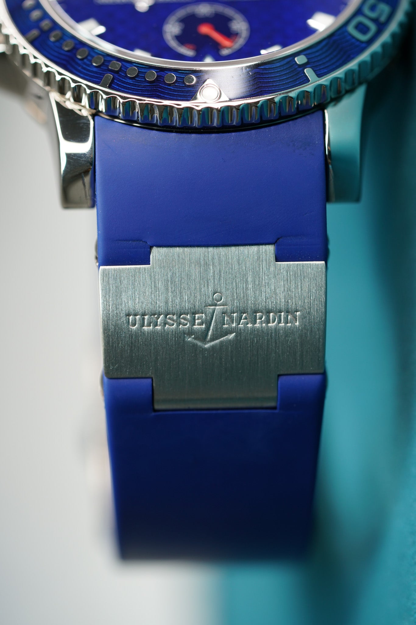Maxi Marine White Gold Blue Strap