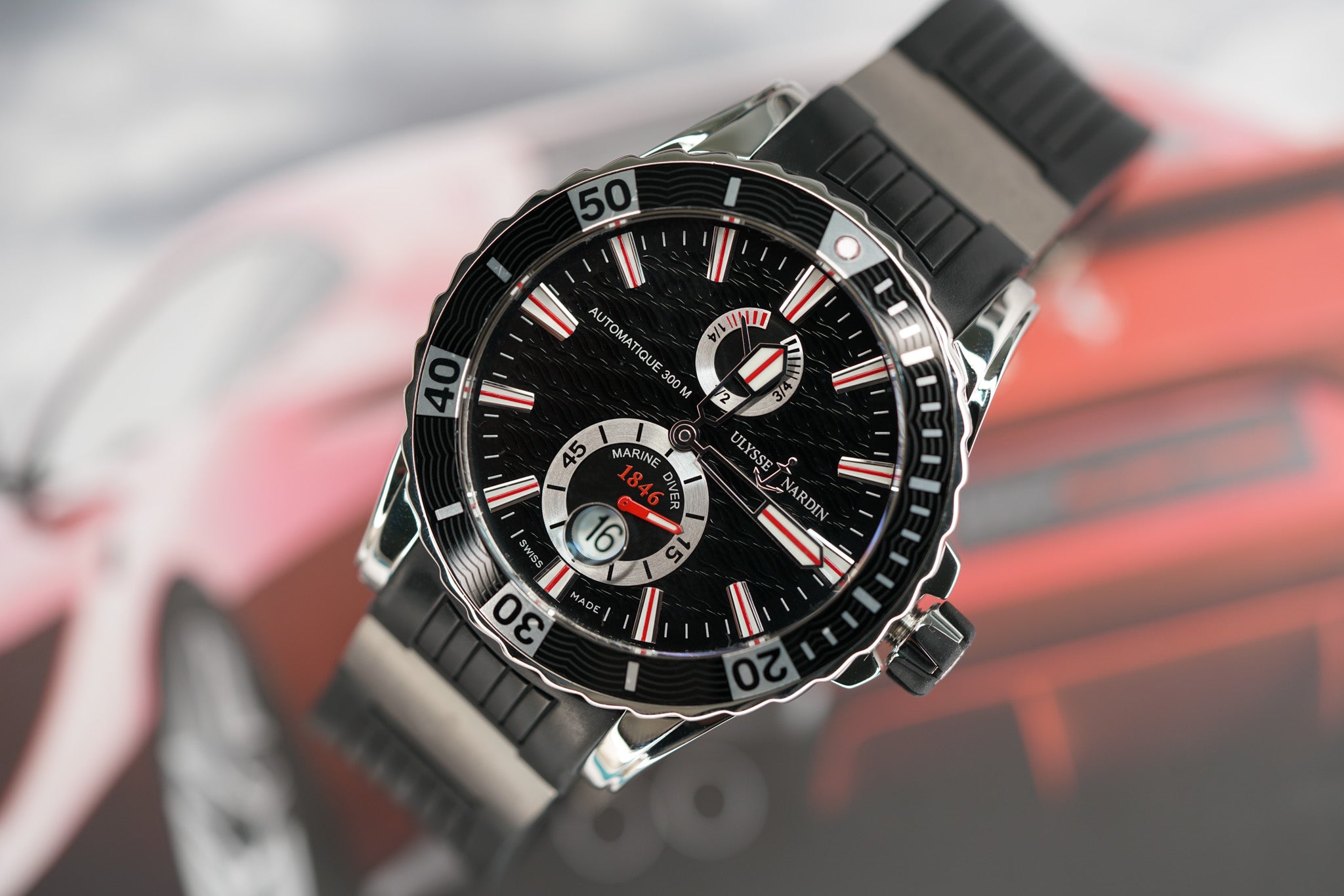 Maxi Marine Black Aluminum Bezel