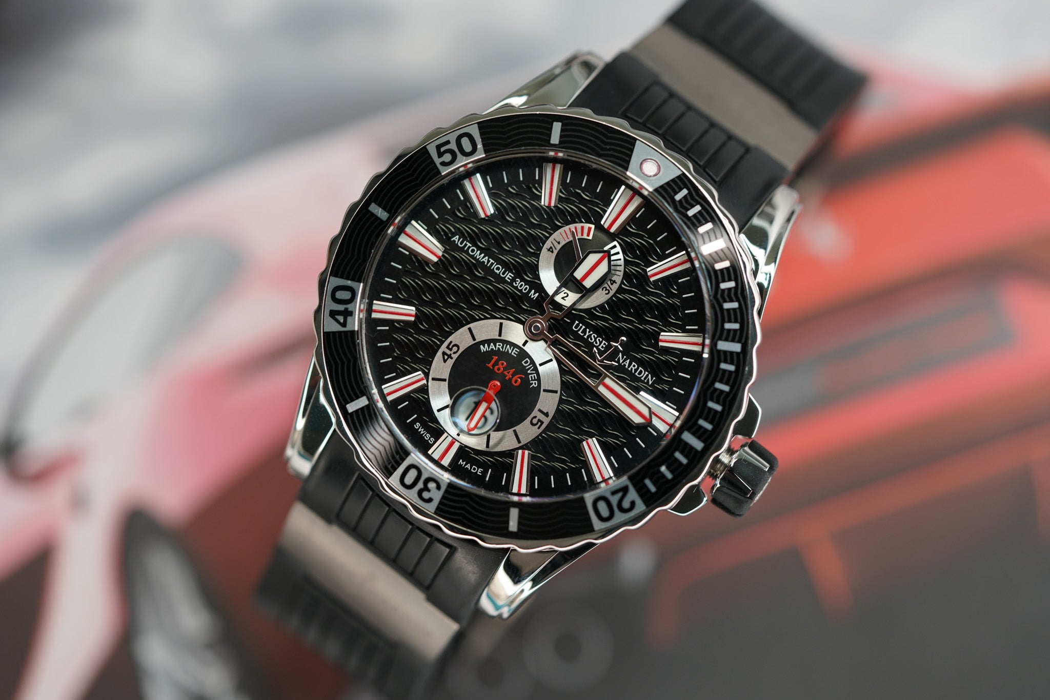Maxi Marine Black Aluminum Bezel