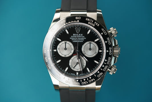 Daytona Oysterflex White Gold