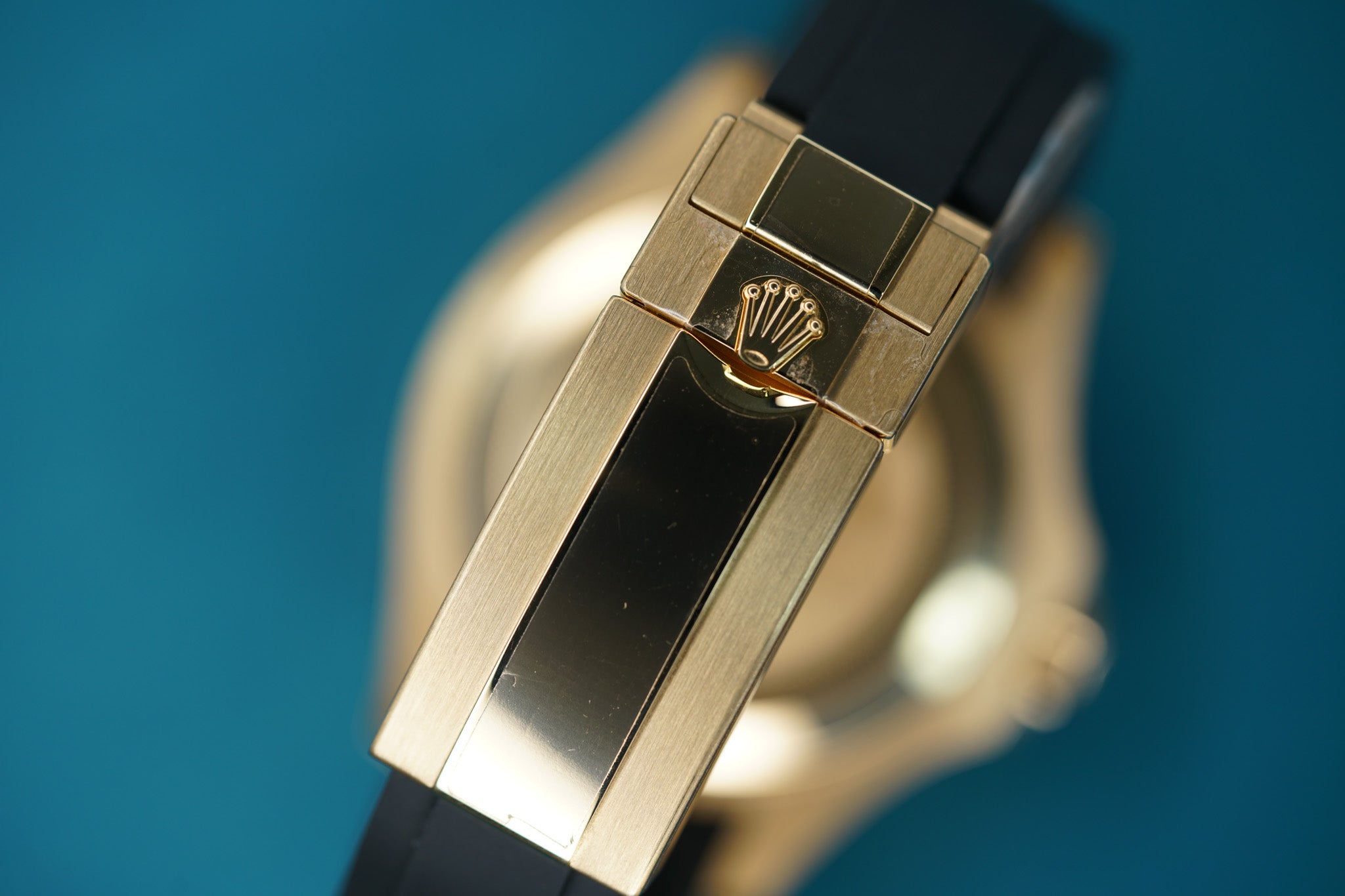 Yatchmaster Oysterflex Yellow Gold