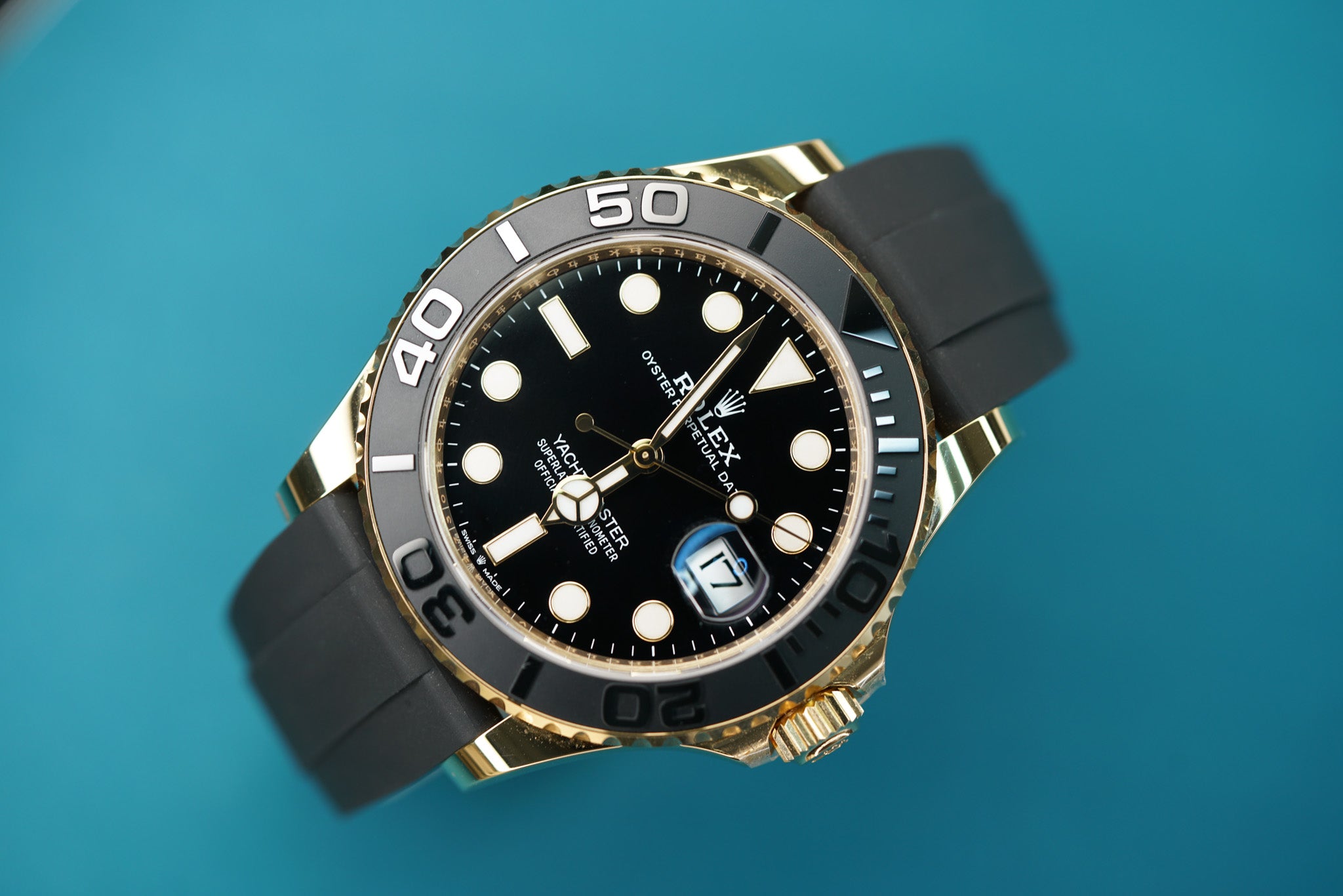 Yatchmaster Oysterflex Yellow Gold