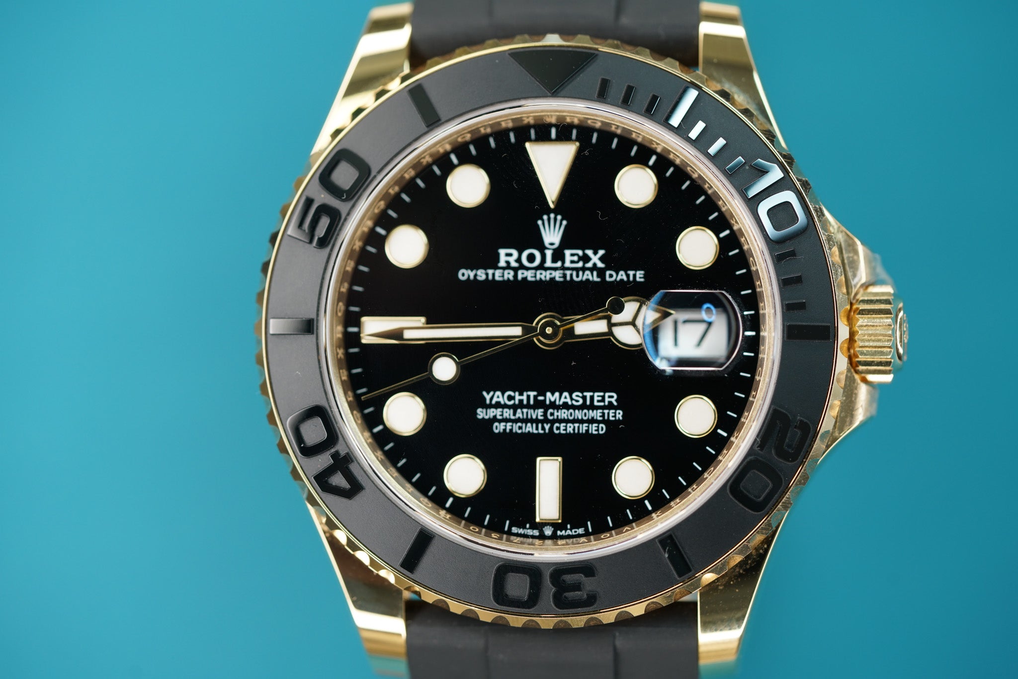 Yatchmaster Oysterflex Yellow Gold