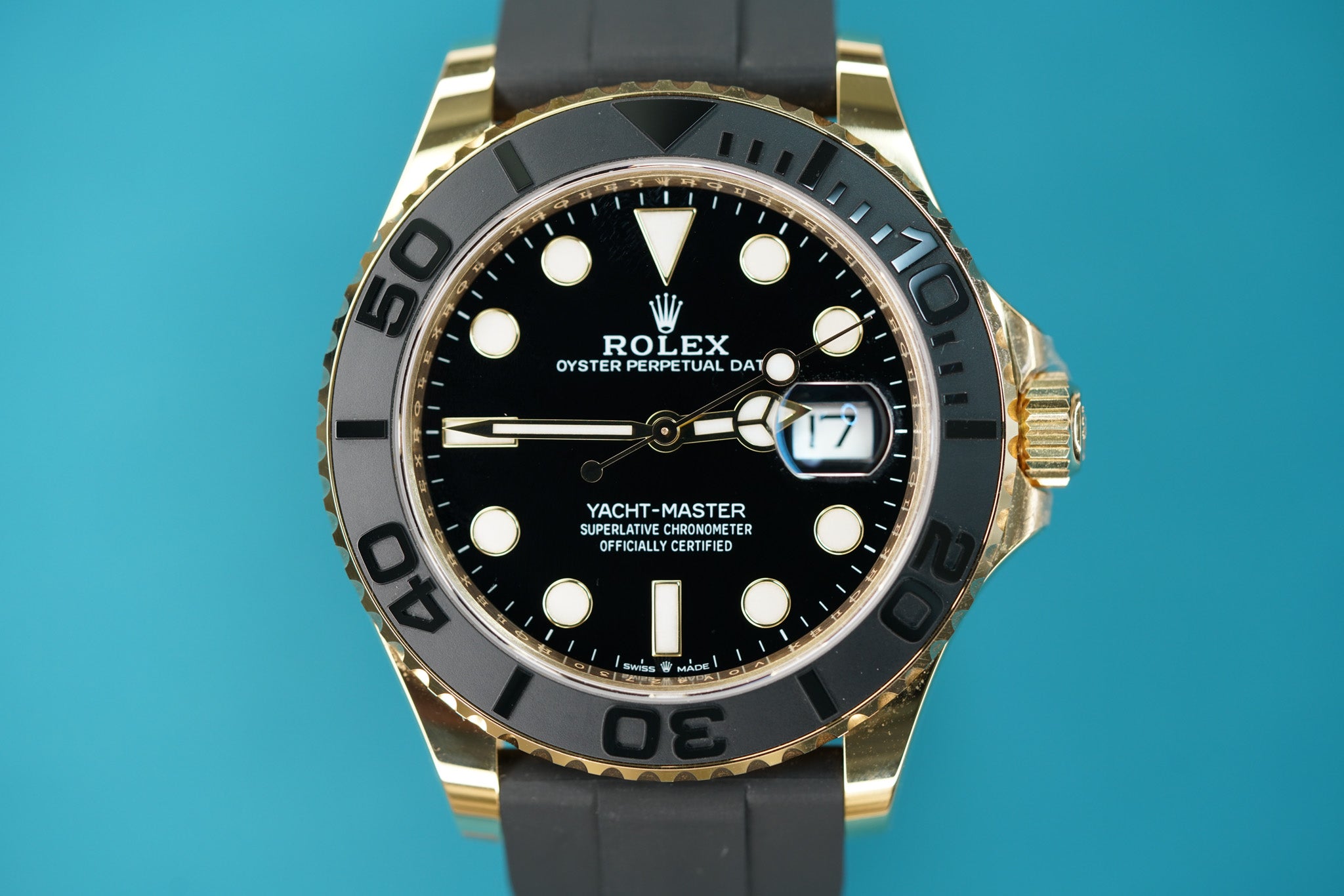 Yatchmaster Oysterflex Yellow Gold