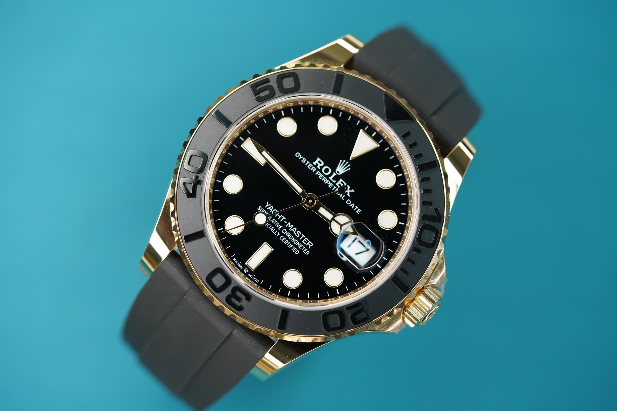 Yatchmaster Oysterflex Yellow Gold