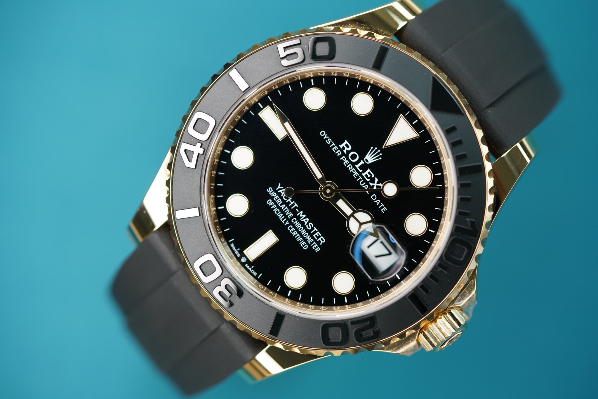 Yatchmaster Oysterflex Yellow Gold