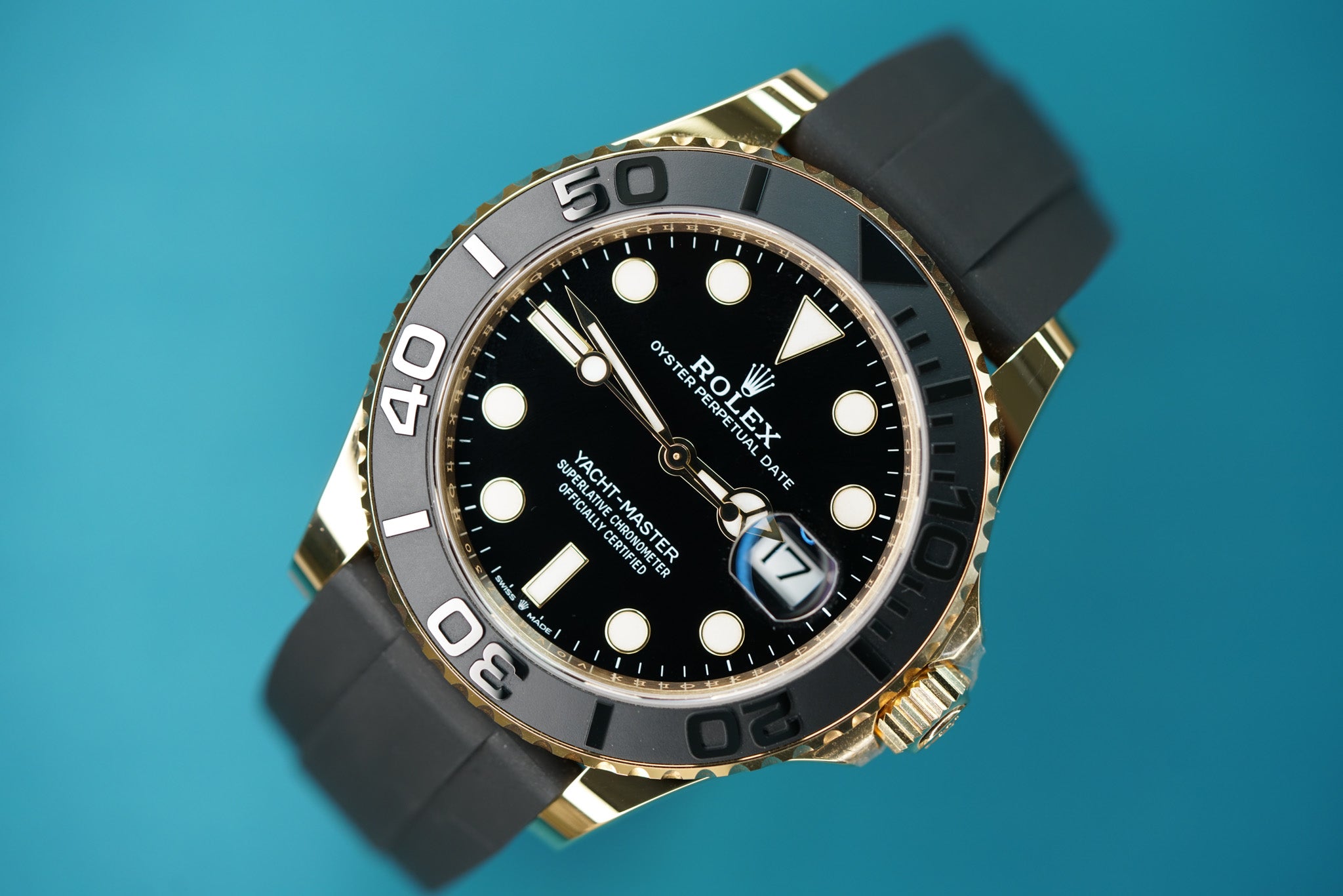 Yatchmaster Oysterflex Yellow Gold